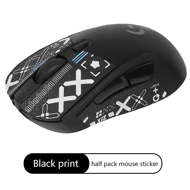 Weiche, bequeme, rutschfeste Aufkleber für Mäuse, Echsenhaut, schweißabsorbierender Aufkleber, kompatibel mit Logitech G403 G603 G703 Maus
