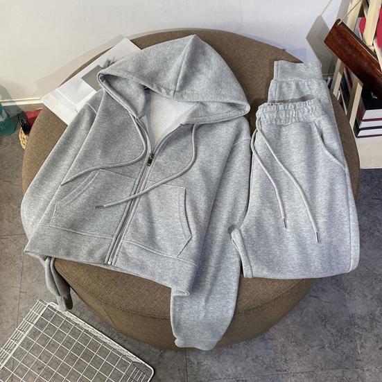 Women's Two Piece Tracksuit Long Sleeve Zip Up Hoodie And Sweatpants Set Casual Fall Active Jogging Outfits