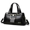 New Crocodile Pattern Fashionable One-shoulder Cross-span Bag Large Capacity
