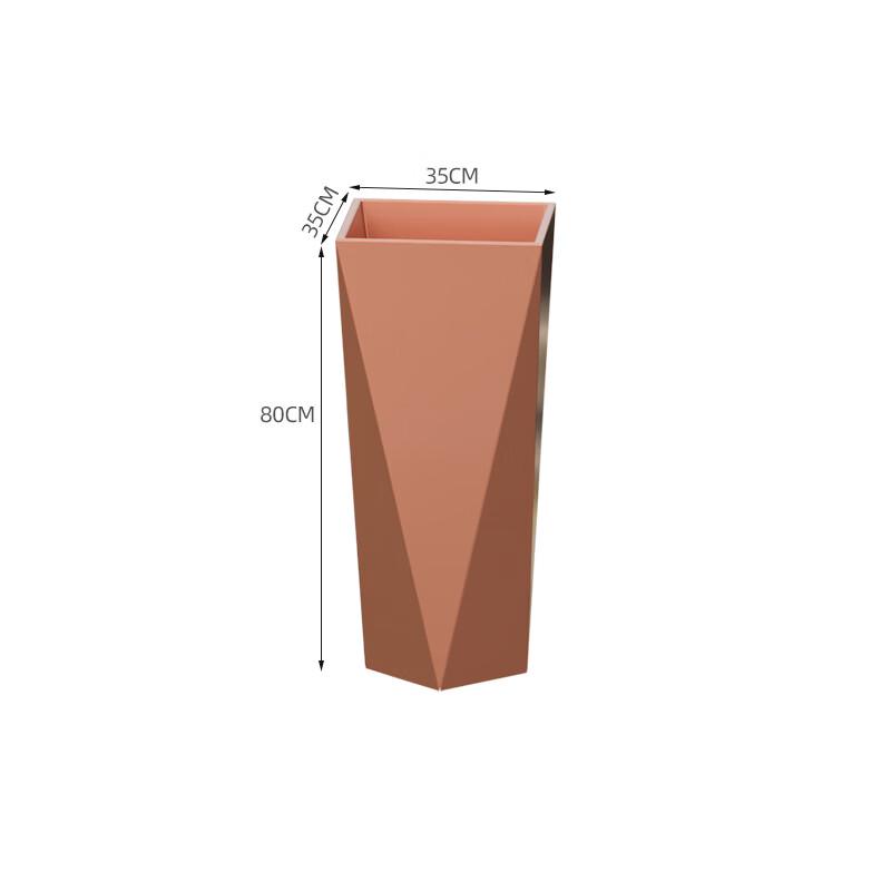 Rose Gold Stainless Steel Decorative Planter