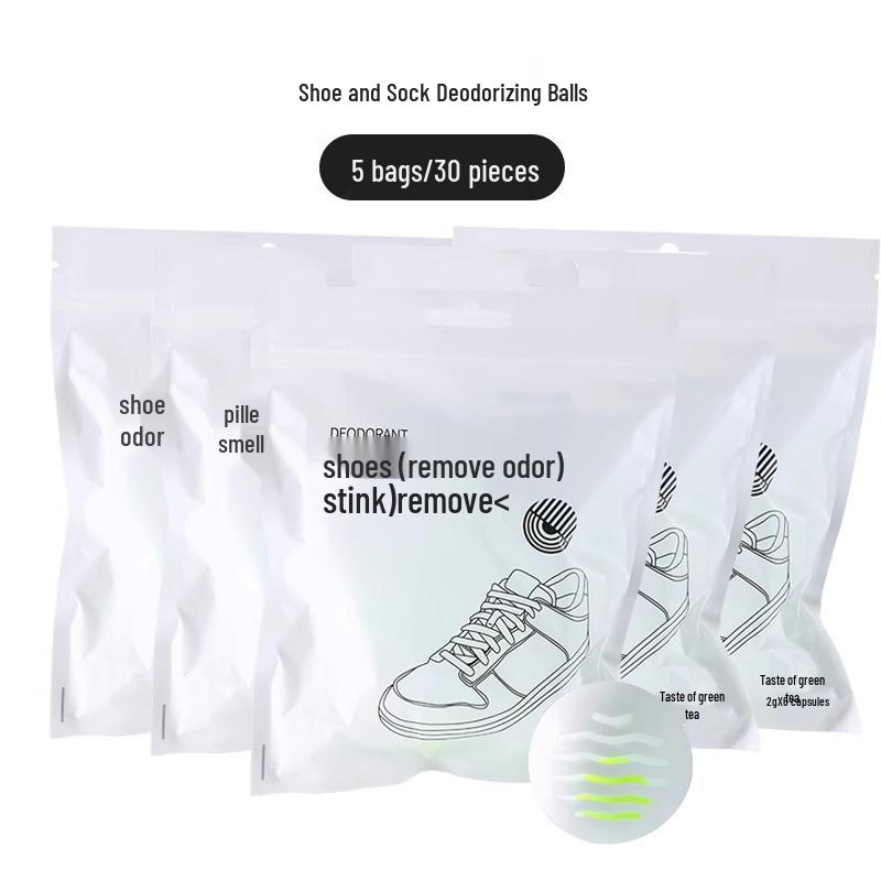 Shoe & Sock Deodorizing Ball - Freshener & Odor Remover