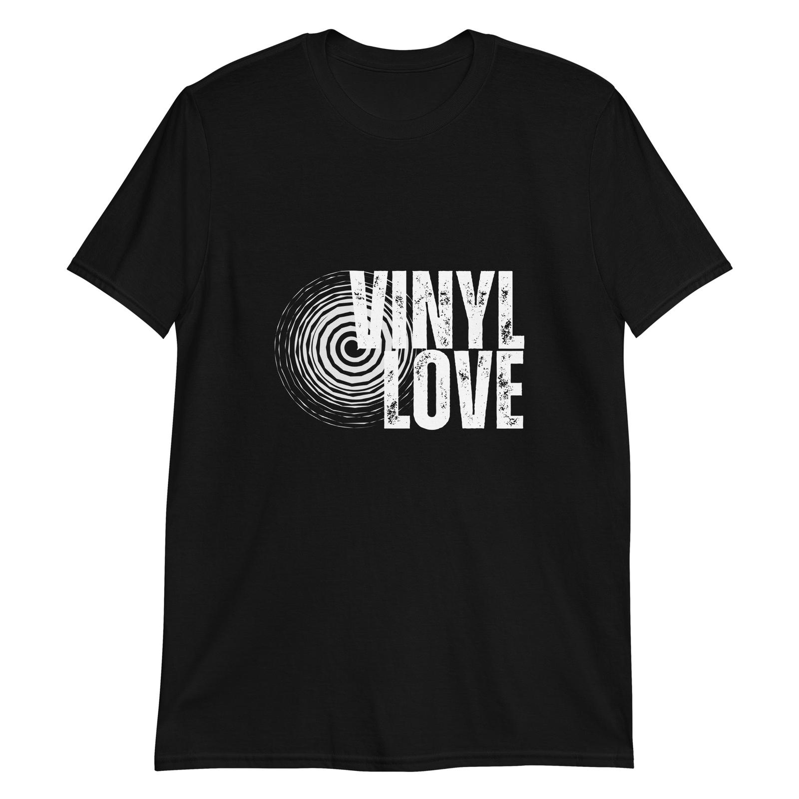 Vinyl Love Spiral T-Shirt Mens Womens Tees Top M