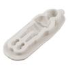 Moldes de Silicone Jogador de Futebol Jogador de Futebol Chuteiras Molde de Fondant Ferramentas para Decoração de Bolo Topper de Cupcake Doce Chocolate Molde de Pasta de Goma