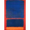 Mostra del Museo Mark Rothko Poster di Arte Astratta Moderna Pittura su Tela Stampe da Parete Immagine per Soggiorno Decorazione Domestica