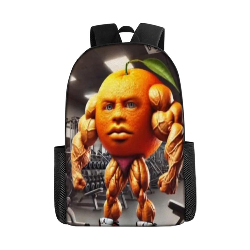 17 Inch Primary And Secondary School Schoolbag 3D Digital Color Printing Diy Backpack Oxford Cloth Backpack Printing