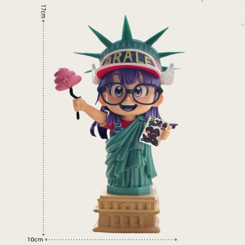

Cute ARALE As Statue of Liberty Stand Ver. Anime Action Figure Toys 17CM no box
