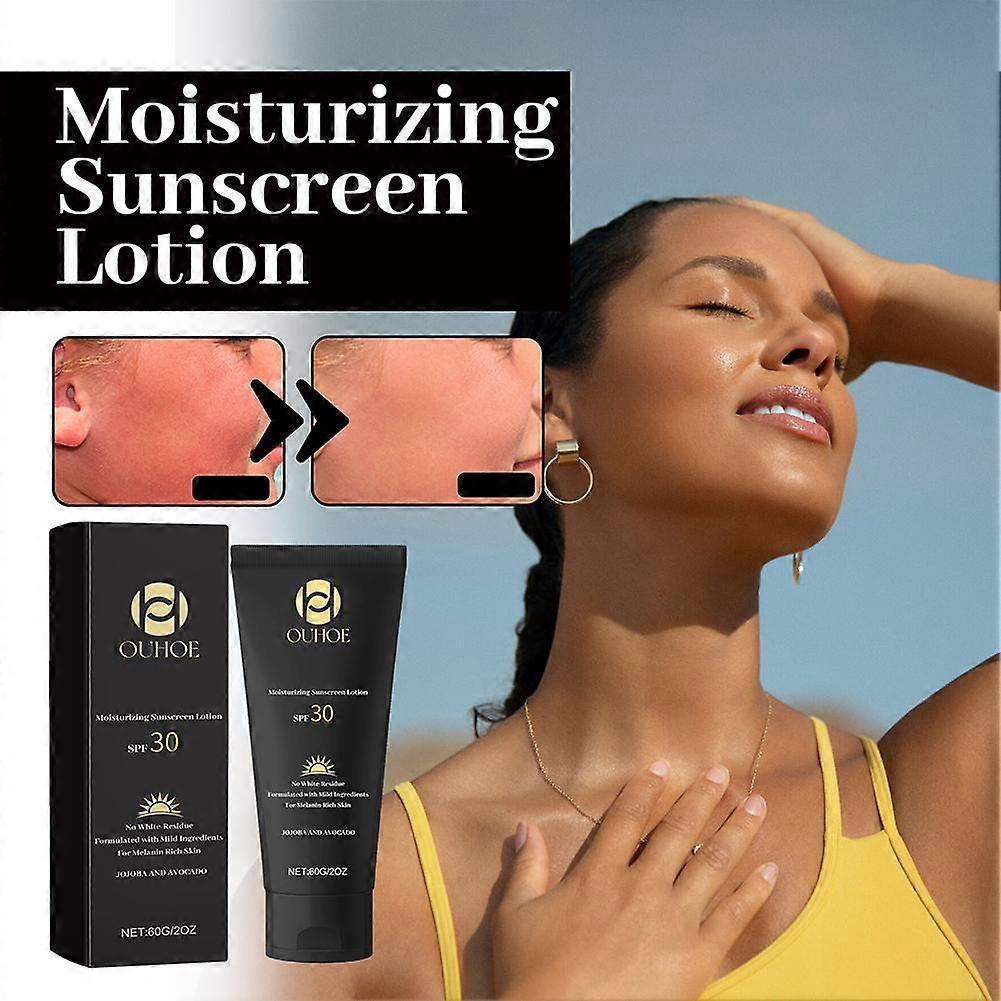 Moisturizing Sunscreen 60g - Natural Ingredients & Hyaluronic Acid