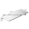 Stainless Steel Multi-Purpose Storage Rack for Bathroom and Kitchen