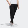 (WMNS) adidas Neo Essential Logo Pants Asia Sizing 'Black White' Women's GJ7917