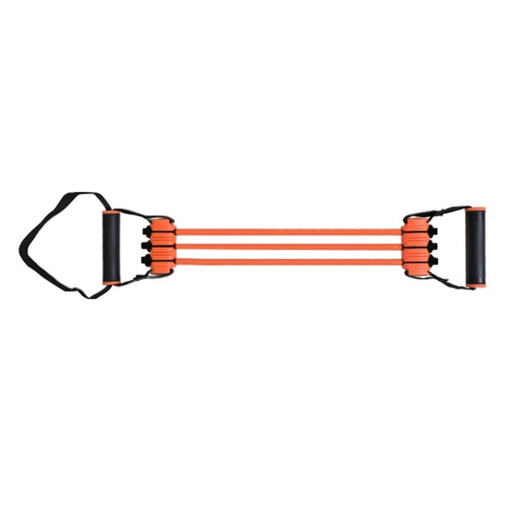 Elastic Chest Expander Adjustable Strength Training Fitness Resistance Band Rally Strap Arm Shoulder Back Training Tension Rope оранжевый