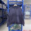 Unisex Oversized Hoodie met Rits en Letterprint Herfst Casual Streetwear Top