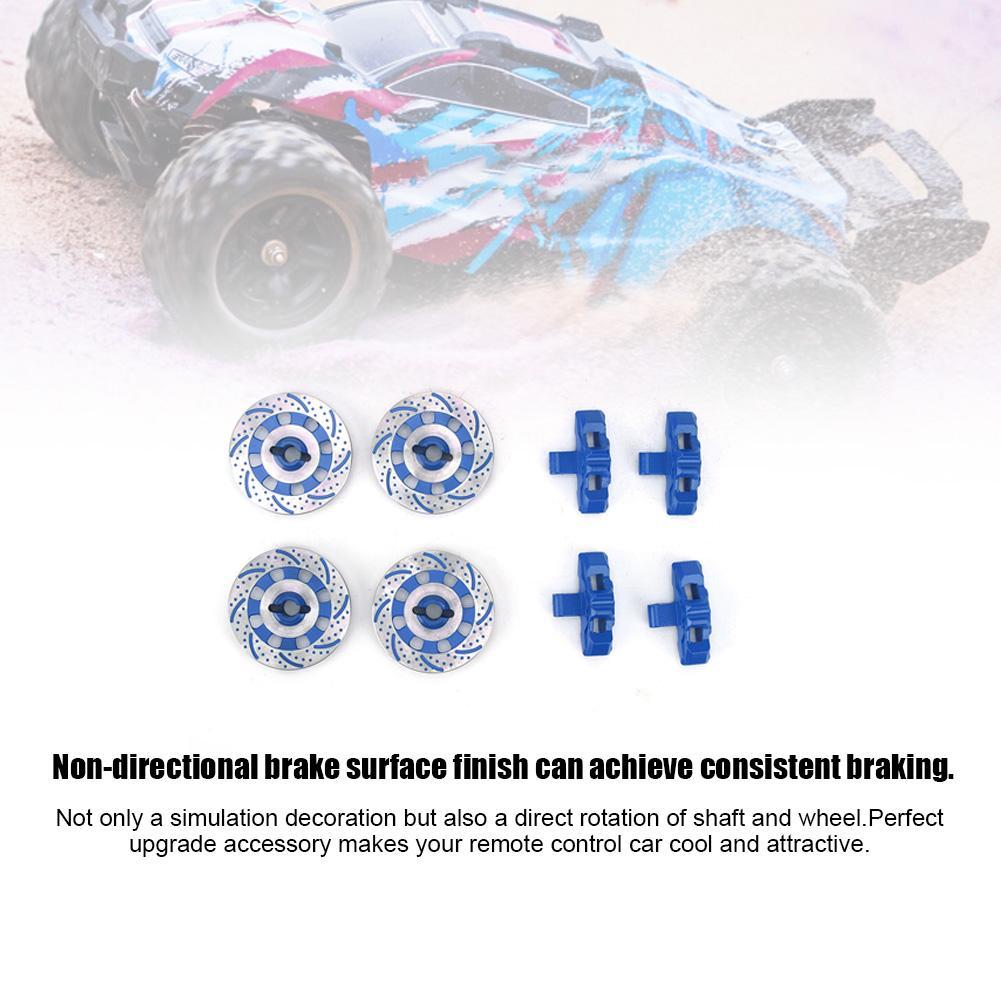 Wheel Brake Disc Parts Fit for TRAXXAS Unlimited Desert Racer UDR 17 RC CarDark Blue