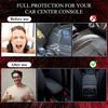 Frienda Furry Armrest Cover Auto Center Console Cover Car Soft Console Pad, Real Sheepskin Wool Soft Fluffy Auto Center Armrest Pad For Most Car