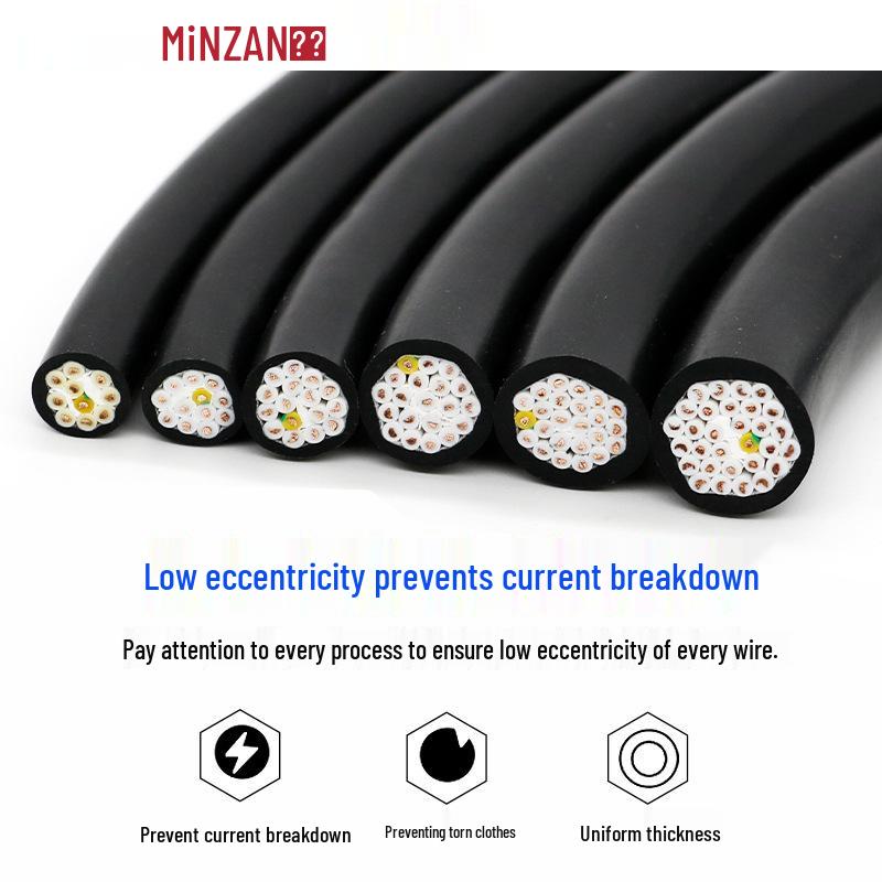 KVVR Multi-Core Signal Control Cable - 10 to 30 Cores, 0.3 to 1.5 mm² Soft Sheath