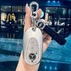 Car Key Case Cover for Mercedes Benz 2022 C S Class W206 W223 S350 C260 C300 S400 S450 S500 TPU Shell Fob Holder Protector Vv1