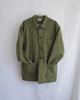 Ttella Heavy Linen Overshirt_Olive Green