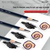 Neoni Matte Sketching & Soft Charcoal Pencils for Art Students with Professional Painting Brushes.