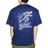 Nike T Shirts Men's Blue Crew Neck Moderate Straight Fit DR7802-410