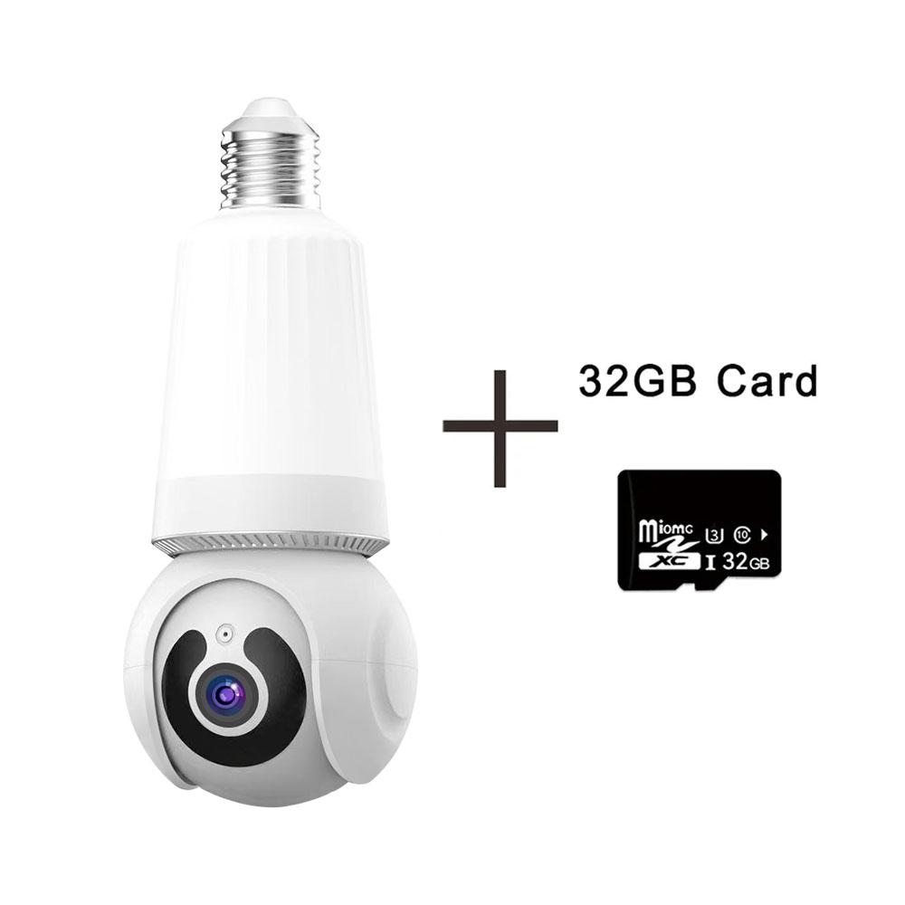2-in-1 Bulb Camera - WiFi Surveillance
