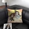 M-Mo Daoo Z-Zu Shi Tv Series Cushion Cover Natural Linen Organic Fabric Double-Sided Printing Sofa Home Decor Gift Pillow Case
