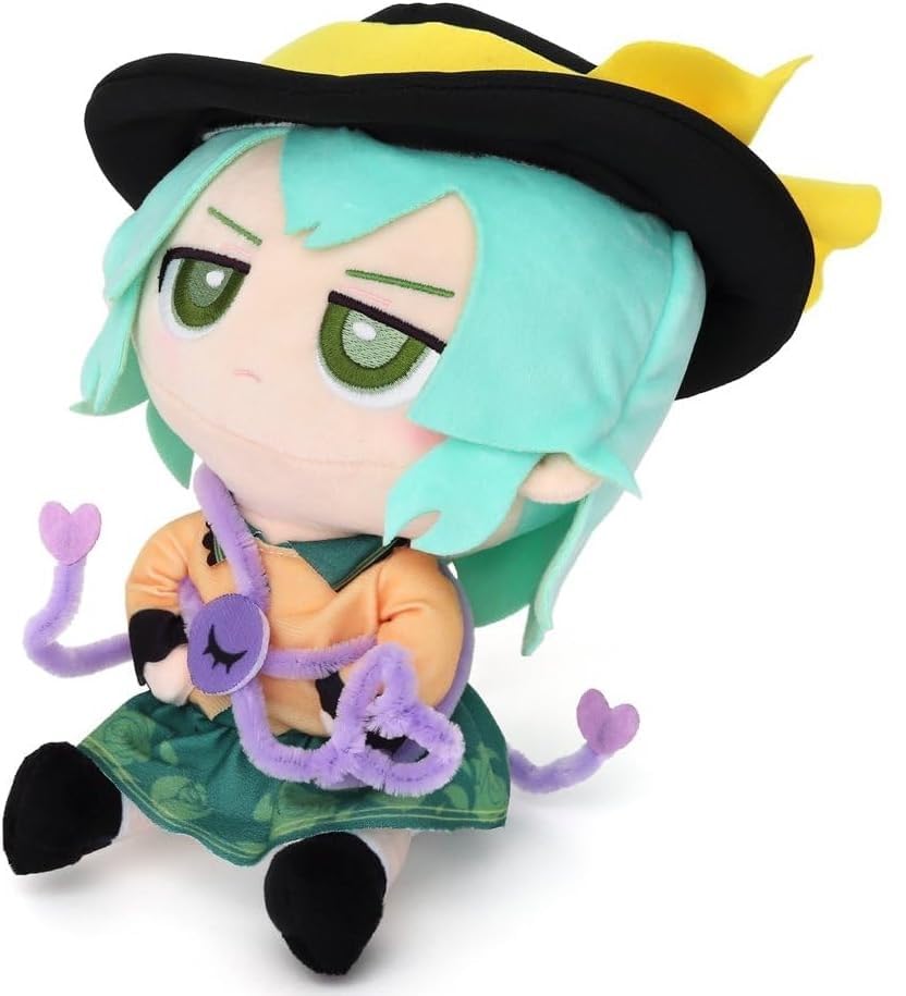Koishi Komeiji Plush Toy with Flexible Pole, Official Touhou Merchandise