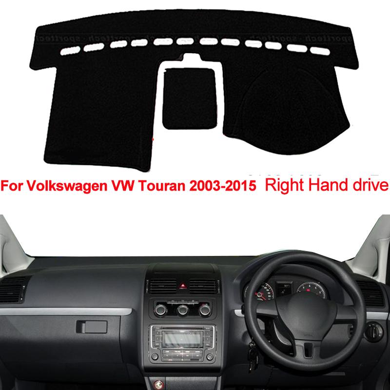 Car Dashboard Cover Dash Mat For Volkswagen VW Touran 2003 2004 -2009 2010 2011 2012 2013 2014 2015 Pad Sun Shade Car Styling