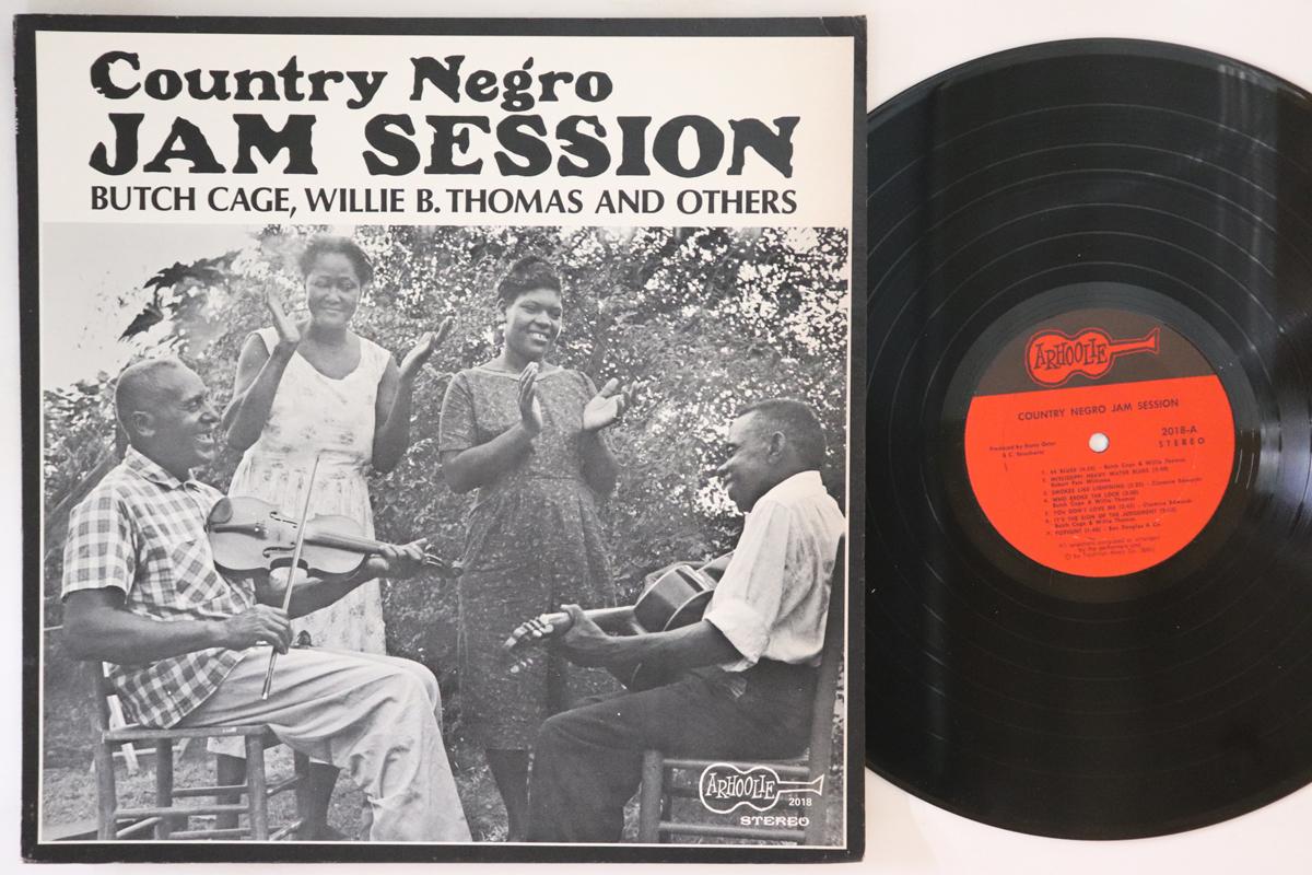 

LP Record VARIOUS - Country Negro Jam Session 2018 ARHOOLIE RECORD 1969 US Blues Used
