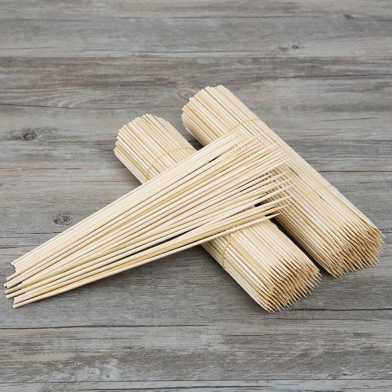 

ZISIZ Disposable Carbonized Bamboo BBQ Skewers