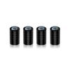 fqshd6 Premium Metal Tire Valve Covers Leather Keychain Compatible Volvo S60 S90 V60 V90 Xc40 Xc60 Xc90 Ex30 Ex90 Es90 Em90