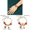 Mickey Mouse Childrens Beaded Bracelet With Alloy Material For Valentines Day Gift