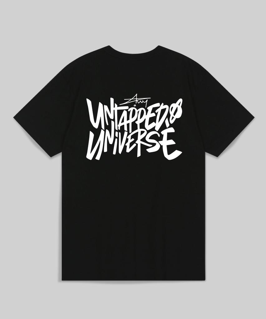 UNTAPPED STUDIO Universe Signature Edition Oversized Short Sleeve T-Shirt 4 Colors