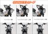 SHIFT UP Motorcycle Accessories Turn Signal Down Bracket for CT125 Hunter Cub (2020-2025) [JA55/JA65] Black 251096-06