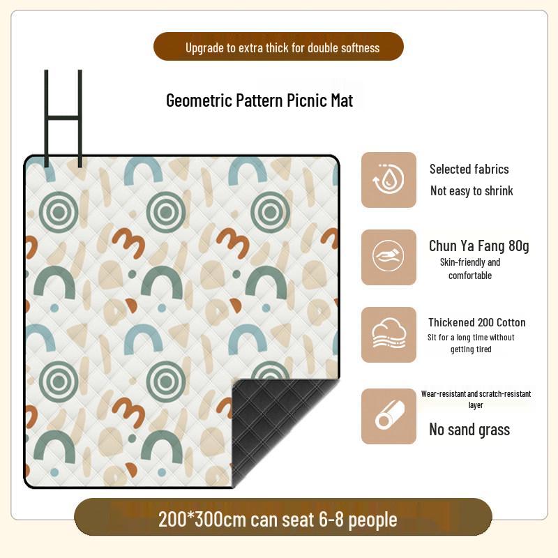 Thickened Portable Non-Slip Outdoor Baby Crawling & Picnic Mat