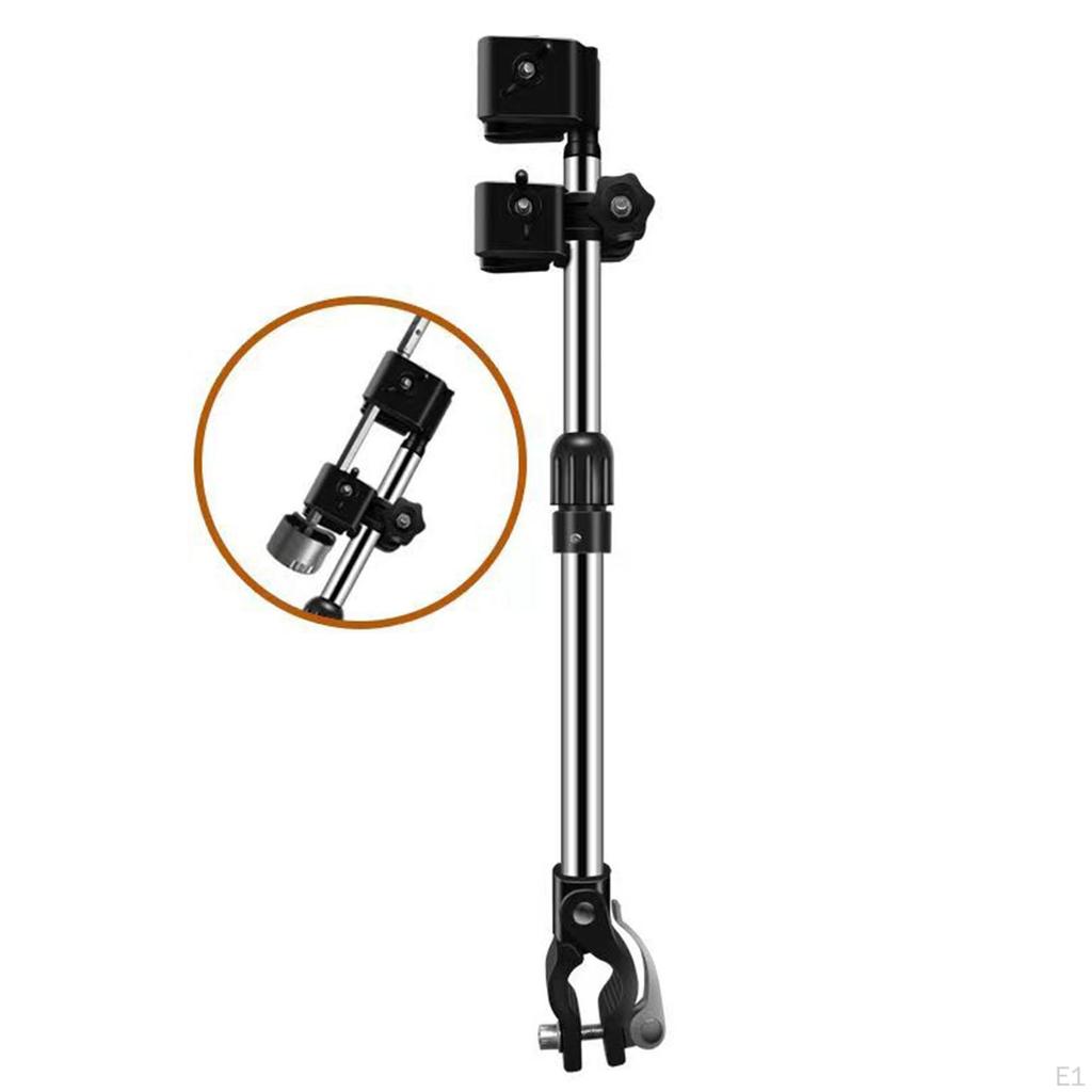 Handlebar Mount with Holder, Easy to Install for Mountain And Road Bikes.