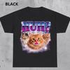 Funny Bootleg Cat Huh T Shirt Confused Cats With Lips Meme Weird Lover Humorous Galaxy Vintage Fashion Streetwear Homme
