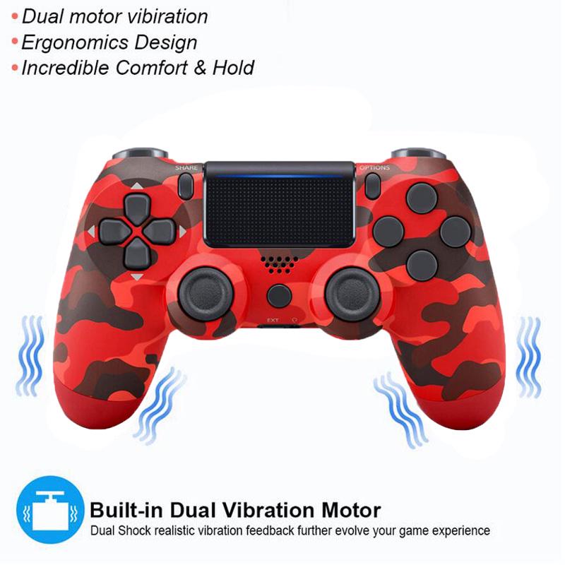 Wireless PS4 Controller Bluetooth Gamepad Joystick For 4 Game Console PC Steam