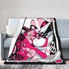 Angel Dusts and Fat Nugget Selfie Hazbins Hotels Blanket Fleece Autumn  Breathable Warm Throw Blanket for Bedding Outdoor Quilt