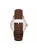 Fossil Hollow Mechanical Stainless Steel Watch Casual Watch for Boyfriend or Husband ME3043
