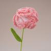 Creative Wool Carnation Bouquet Hand Crocheted Colorful Crocheted Flower Wool Woven Flower Girlfriends