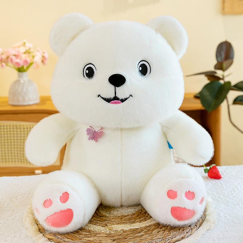

Teddy Butterfly Charming Bear Perfect Plush Pillow Companion Kids For 30cm фіолетовий