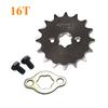 17MM 14T 15T 16T 17T Kettenrad vorne +76mm 41T 428 Kettenrad hinten + 428 106 Glieder Kette für ATV Quad Dirt PIT PRO Bike ATV