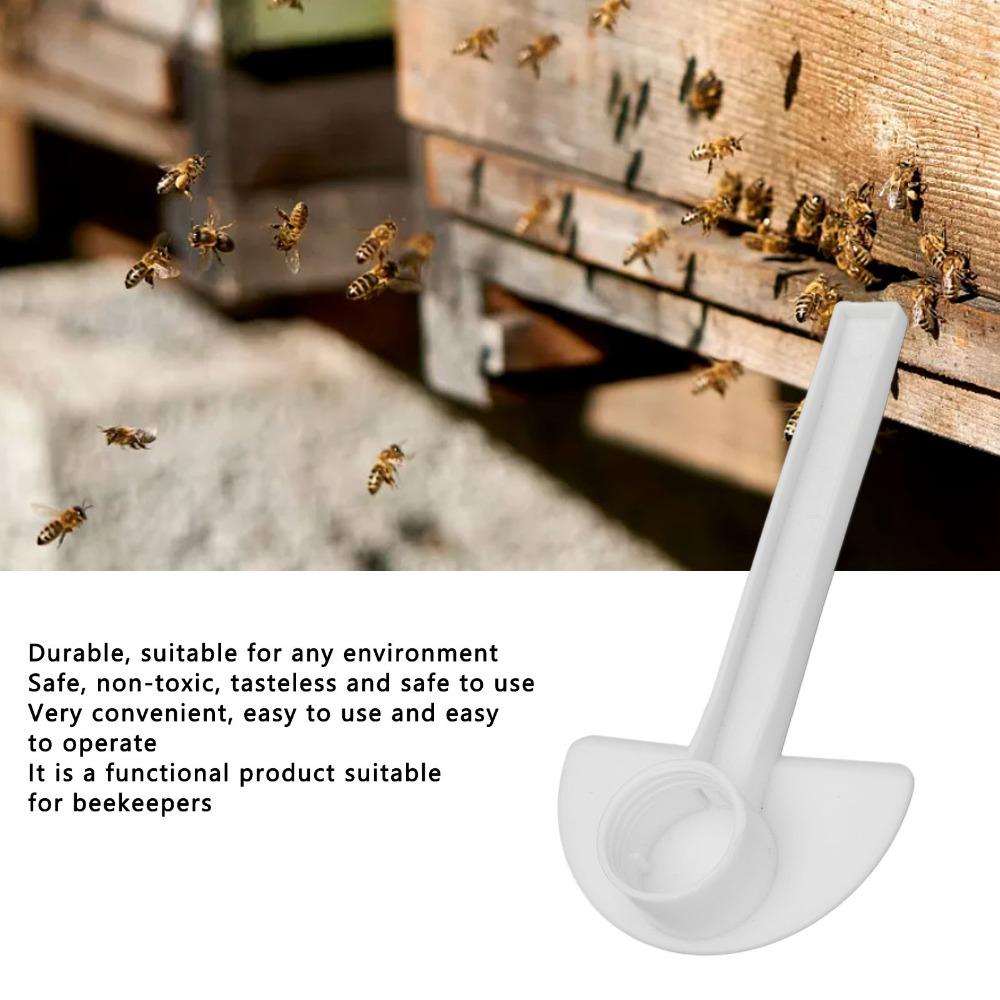 20Pcs Tasteless Bee Water Feeder Plastic Multifunction Bee Water Feeder  Beekeeping
