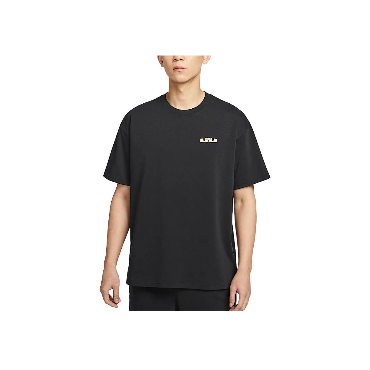 Nike LeBron James Loose Casual Short Sleeve T-Shirt Men Tops Black HJ3413010 XL