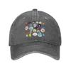 Steven Universe Heads  Washed Denim Cap Casual Baseball Caps Adjustable Hat Summer Unisex Baseball Hats