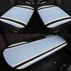 Summer Car Seat Cushion Cooling Pad - Ice Silk Breathable Anti-Slip 3-Piece No-Binding Comfort for Hot Weather Car Seat Covers