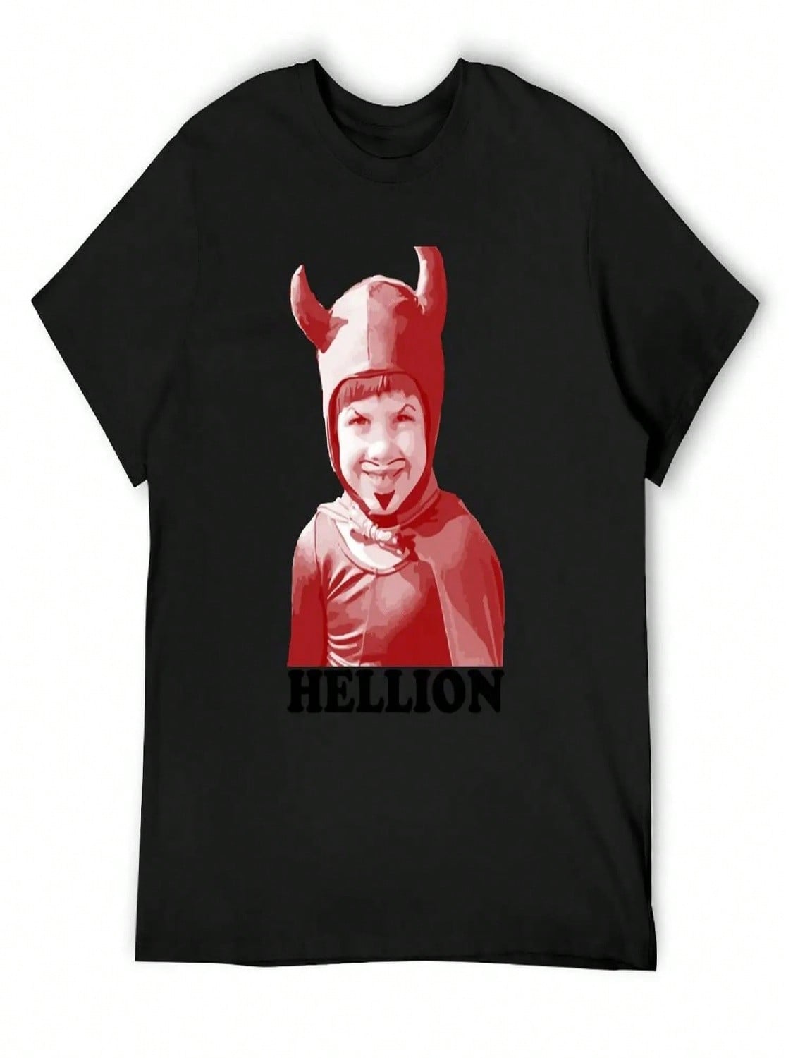 Hellion T-Shirt Custom T Shirt Korean Fashion Oversized T Shirt unisexs Vintage T Shirts S разноцветный