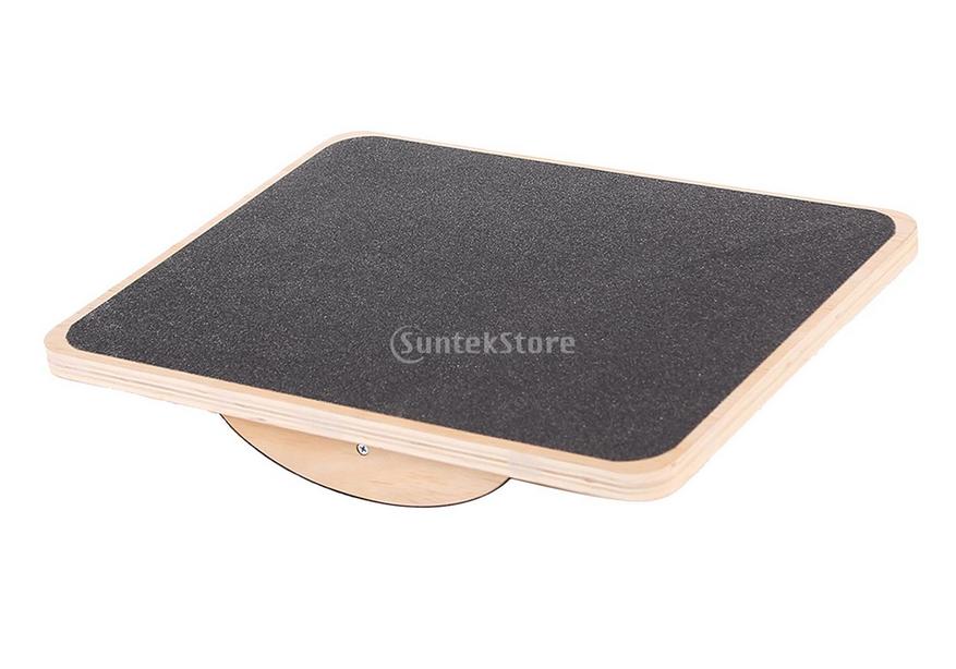 Wooden Balance Board Non Trainer with Rotation for