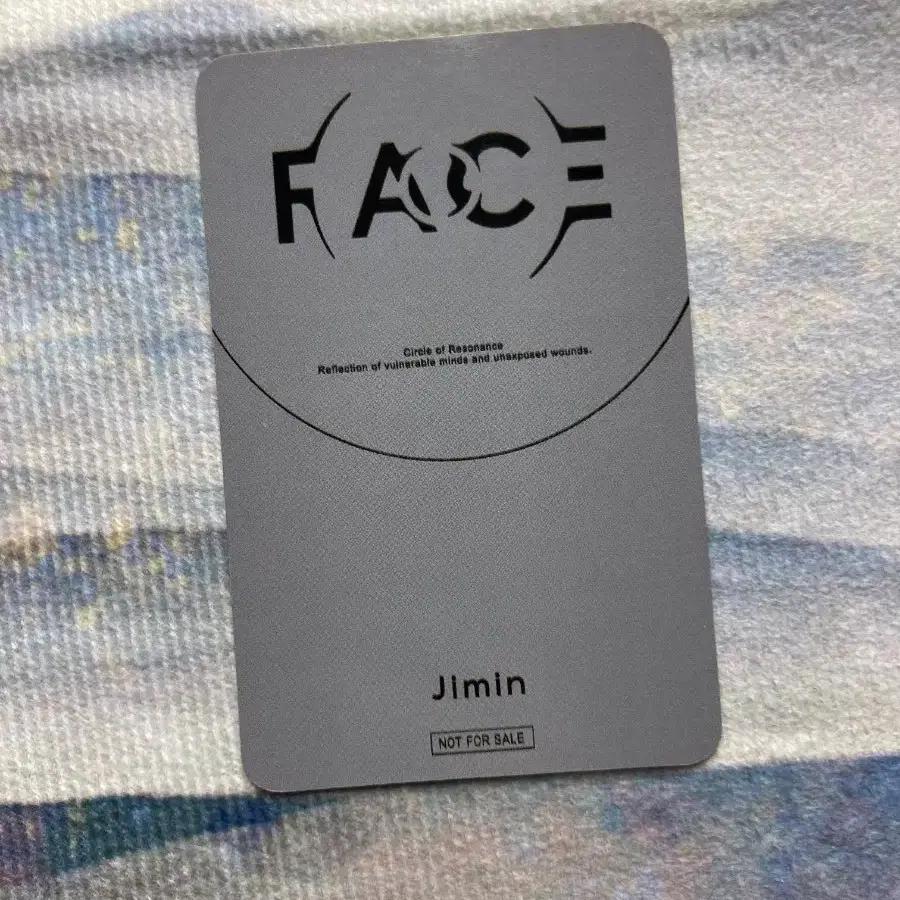 Park Jimin face BTS photocard BTS Used