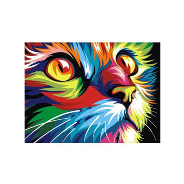 5D Diamond Painting DIY Full Diamond Colored Animal Cross Stitch