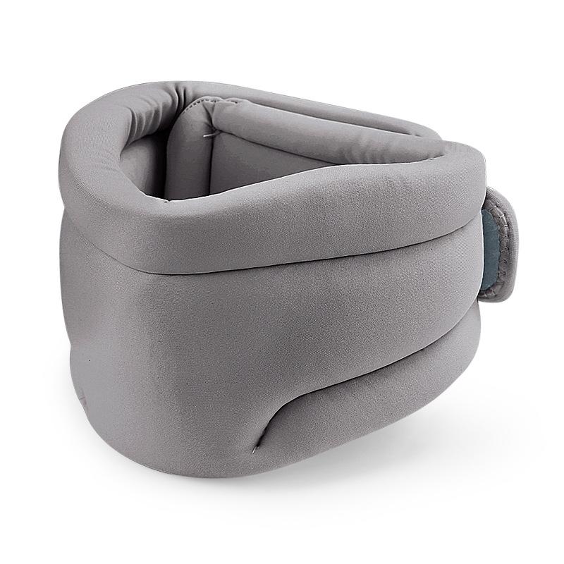 Cervical Collar Neck Support Brace Breathable Cotton Cover for Cervical Pain Relief Airplane Travel Nap Home Office Use